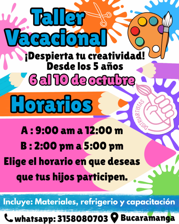 taller Vacacional semana de receso - Image 2