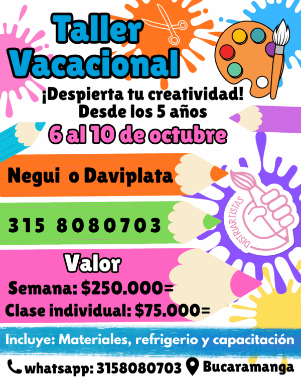 taller Vacacional semana de receso - Image 3