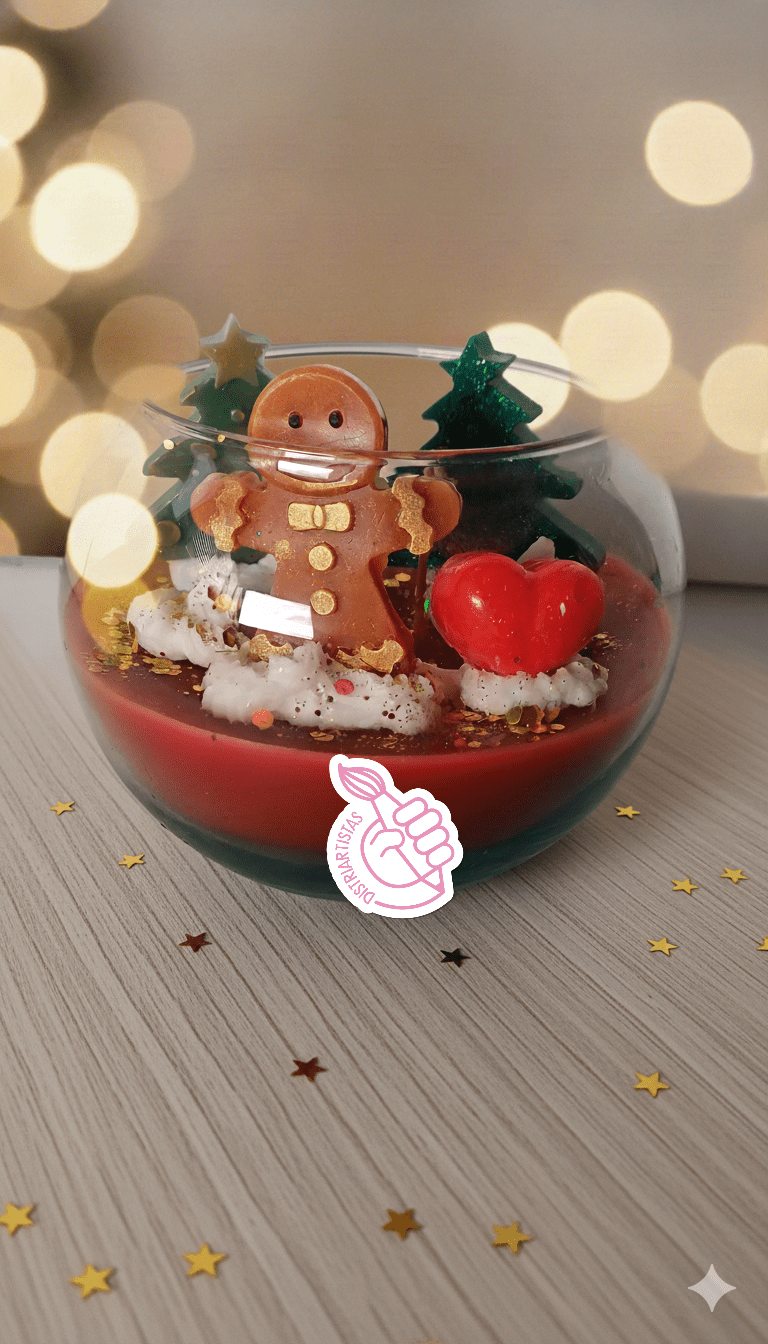 Curso de Velas Navideñas tipo Postre - Image 3