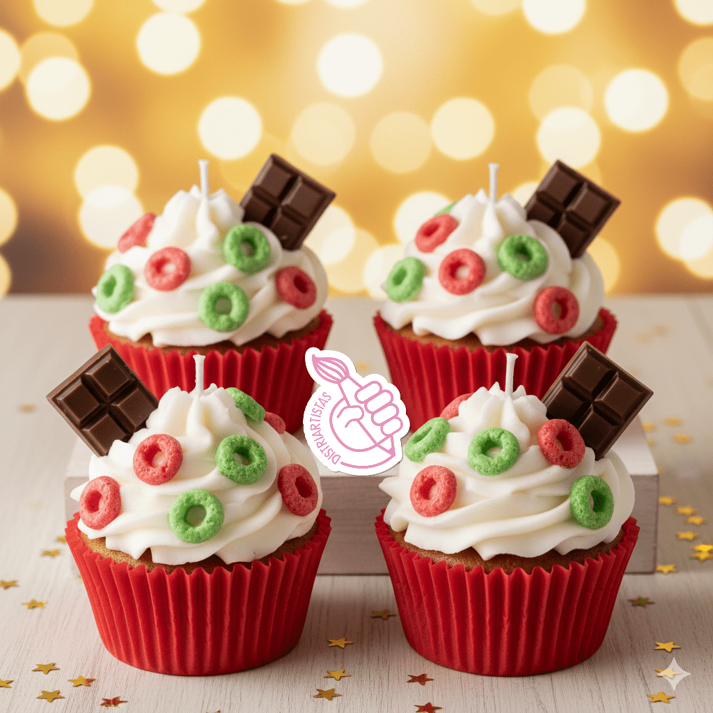 Curso de Velas Navideñas tipo Postre - Image 6