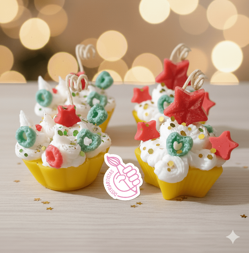 Curso de Velas Navideñas tipo Postre - Image 8