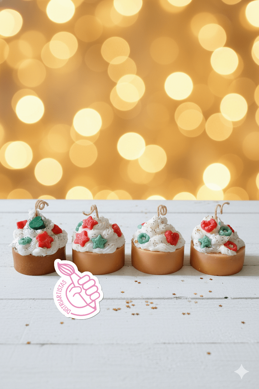 Curso de Velas Navideñas tipo Postre - Image 7